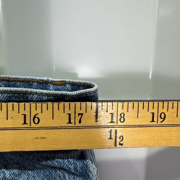 Reformation Jeans Val 90s Mid Rise Straight Leg Jeans Size 32 Colorado Wash - Picture 6 of 8